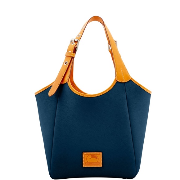 Dooney & Bourke Handbags - NIB Patterson Leather Penelope Bag - Midnight Blue